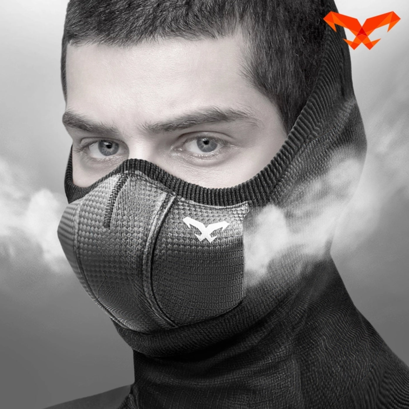 NAROO ZV9H Heavy-Duty Motorcycle Half Balaclava - Advanced Ventilation