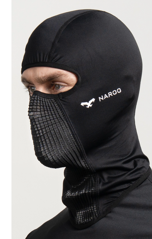 Cooling Motorcycle Balaclava – Lightweight full face mask for Dust, Bugs & Sun Protection N0F Black