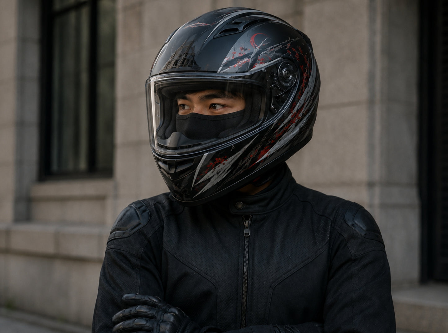 NAROO N0F Premium Lightweight Motorcycle Balaclava – Made in Korea Summer Riding Cooling Face Mask
