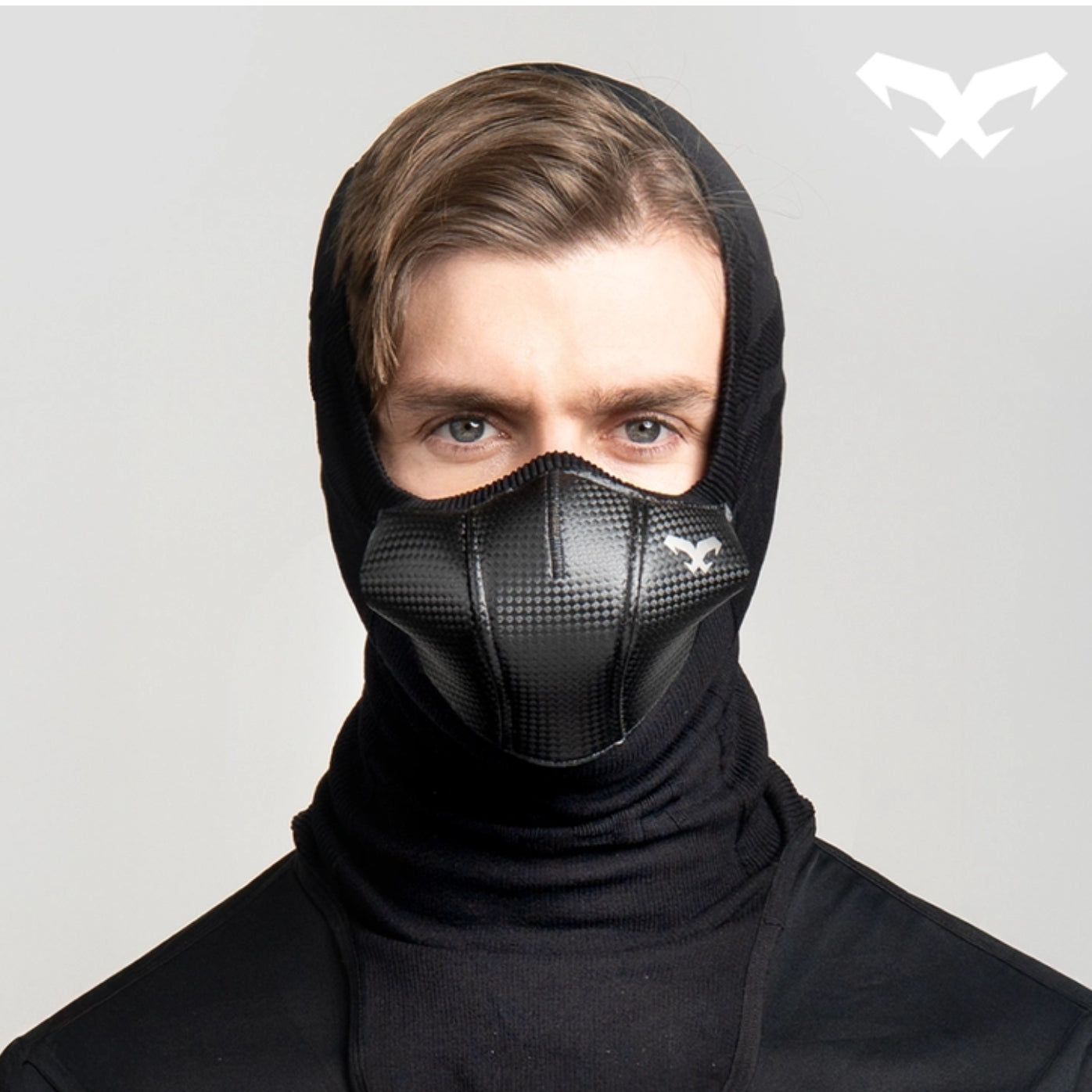 NAROO ZV9H Heavy-Duty Motorcycle Half Balaclava - Advanced Ventilation