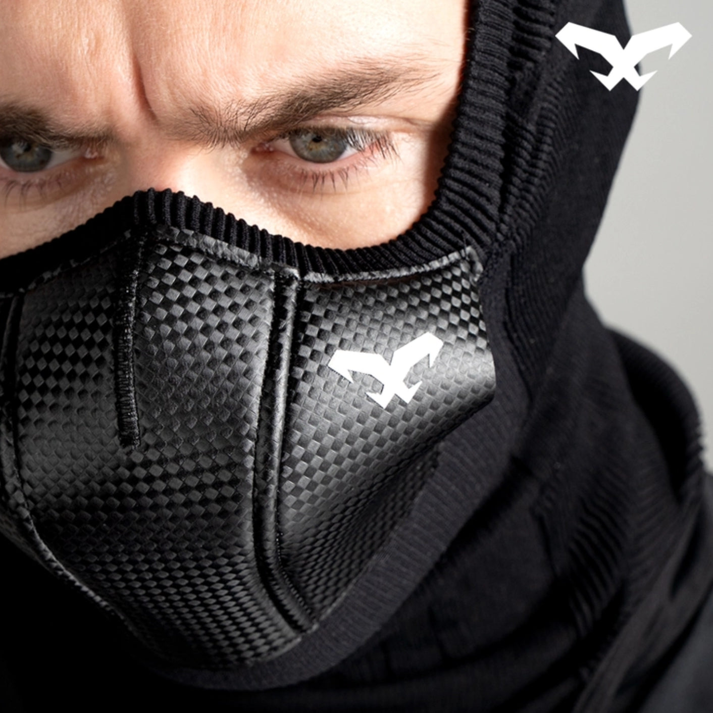 NAROO ZV9H Heavy-Duty Motorcycle Half Balaclava - Advanced Ventilation