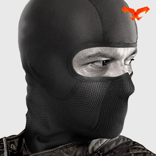 NAROO F9F black balaclava, side view