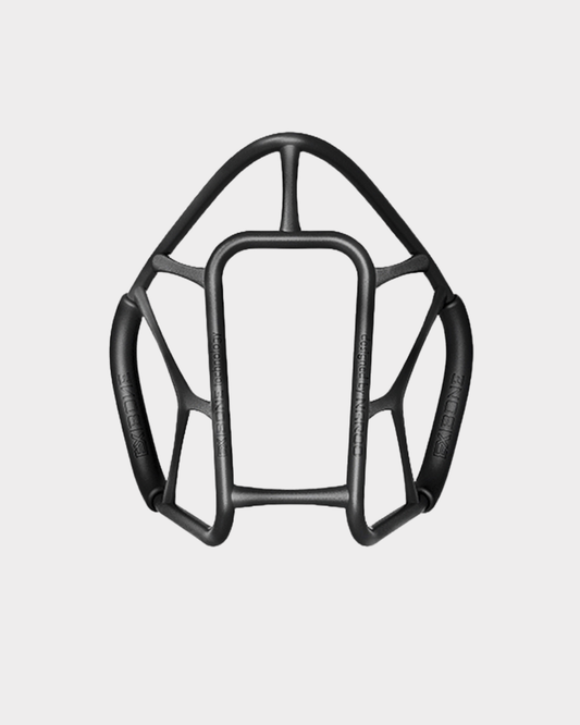 NAROO EX-BONE2 black breathing frame for the Z9H, front view